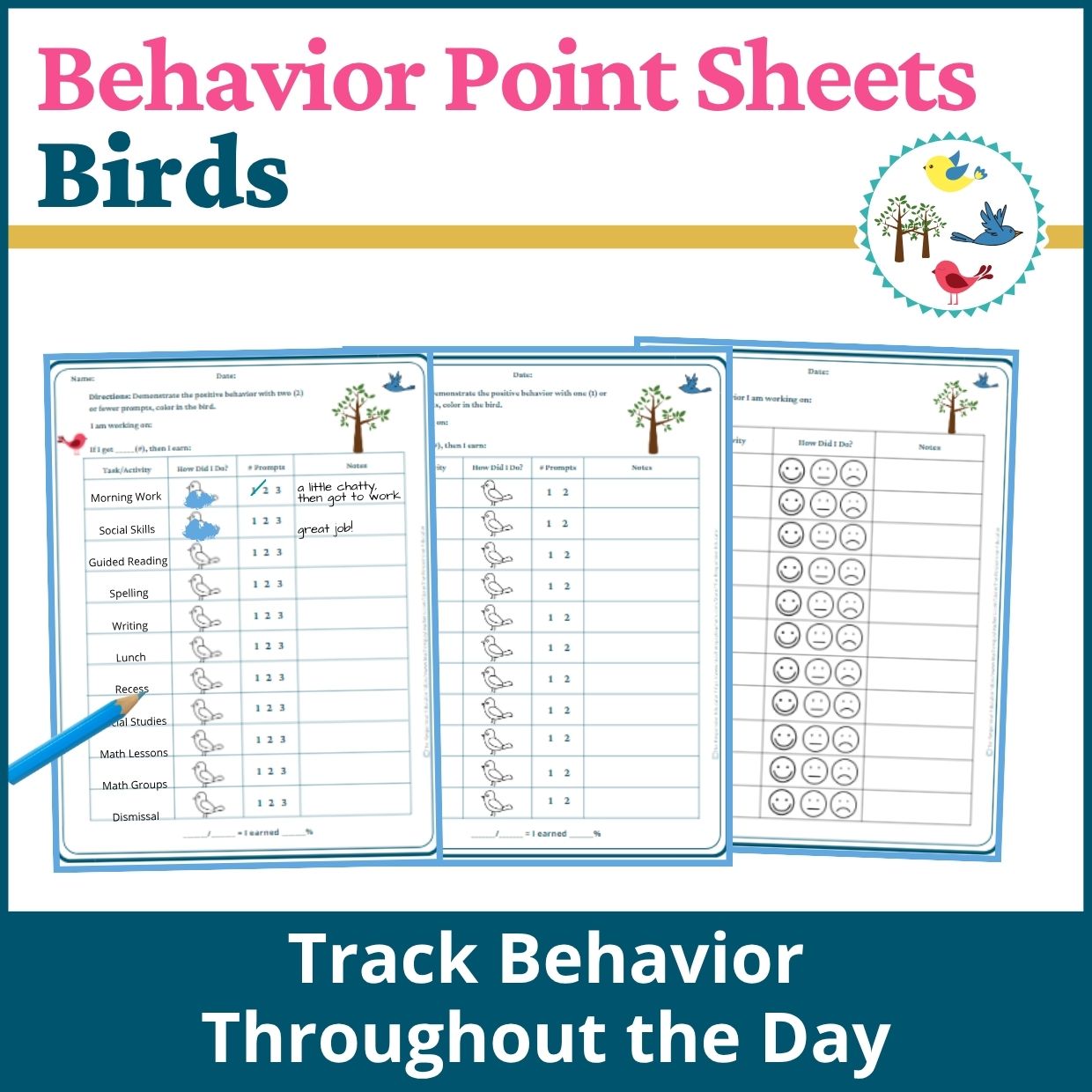 Birds Behavior Point Sheet
