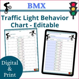 BMX Traffic Light Behavior Chart