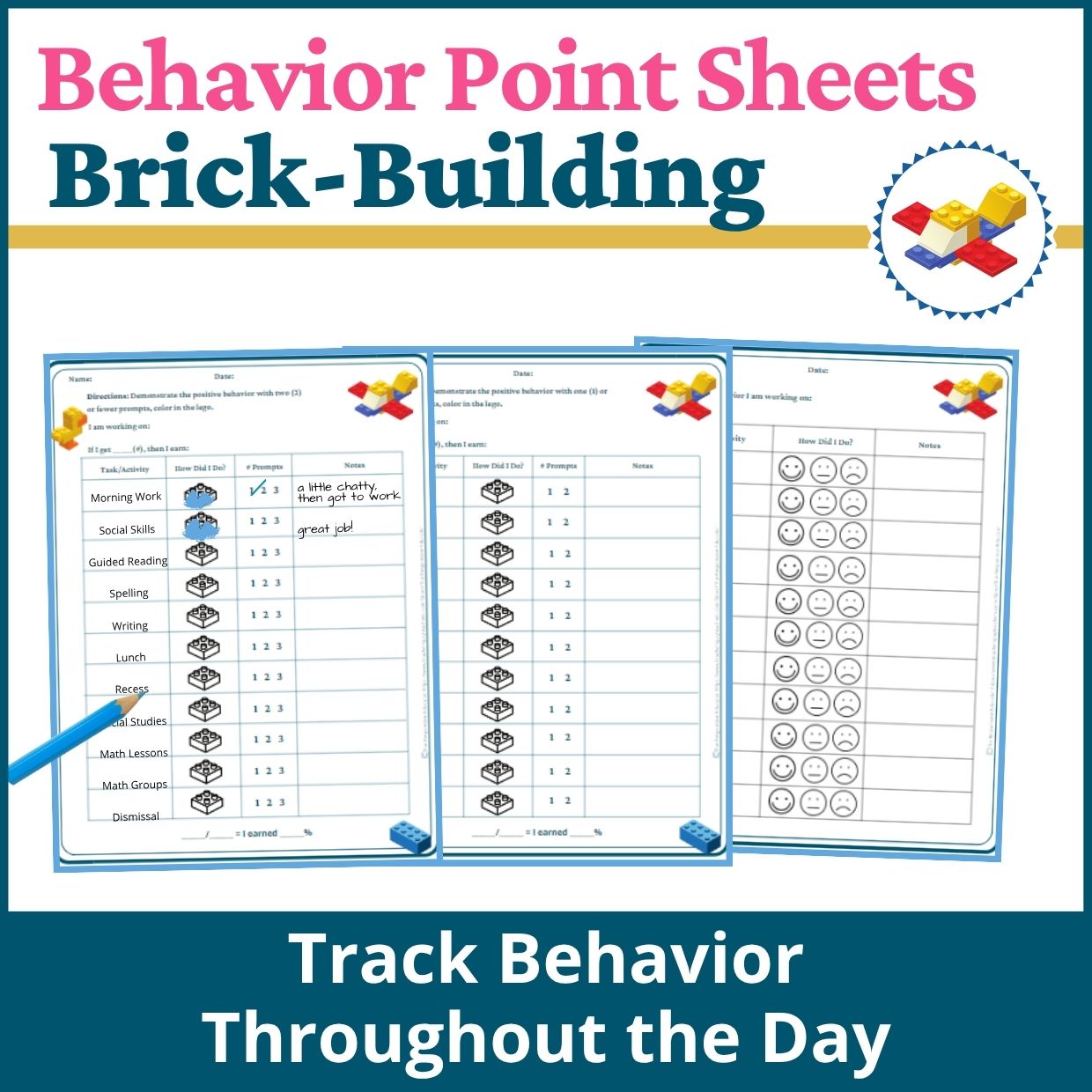 Brick Building Behavior Point Sheet