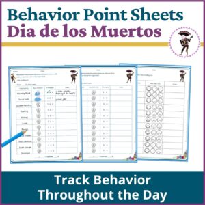 Dia de los Muertos Behavior Point Sheet