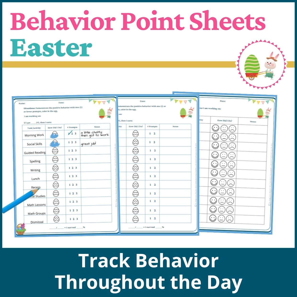 Easter Behavior Point Sheet