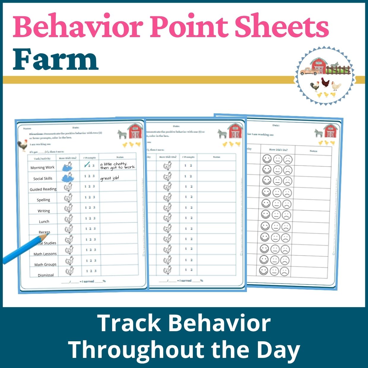 Farm Behavior Point Sheet