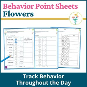 Flowers Behavior Point Sheet