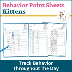 Kittens Behavior Point Sheet