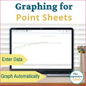 Behavior Tracking Spreadsheet for Point Sheets – Automatic Graphing