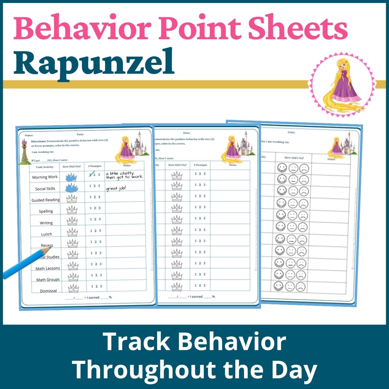 Rapunzel Behavior Point Sheet